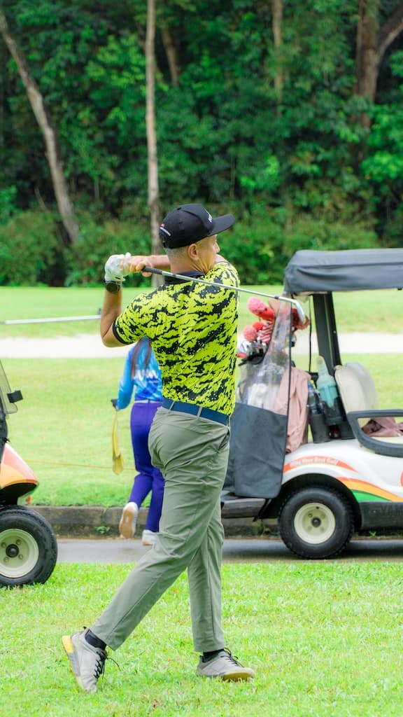 Corporate golf event