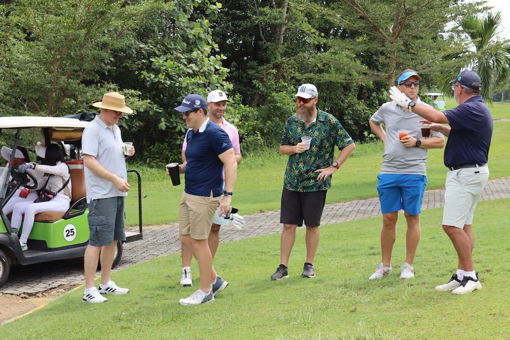 Corporate golf outing